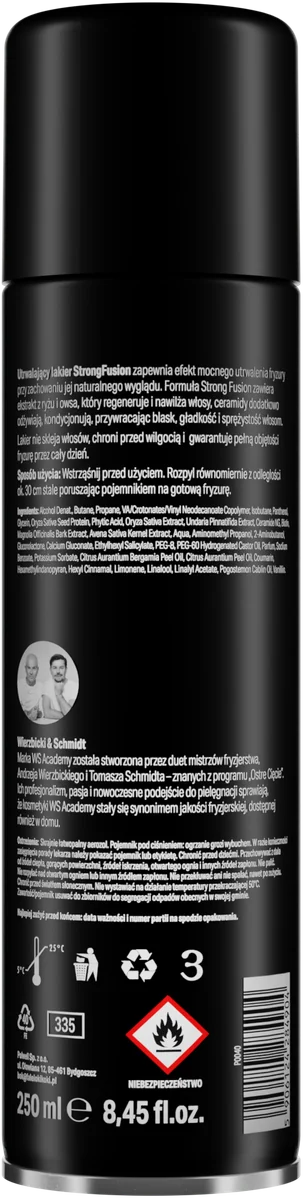 WS LAKIER UTRWALAJĄCY OCHRONA + STYLIZACJA