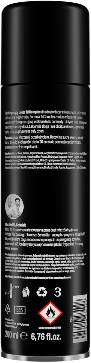 WS LAKIER TEKSTURYZUJĄCY OBJĘTOŚĆ + SPRĘŻYSTOŚĆ